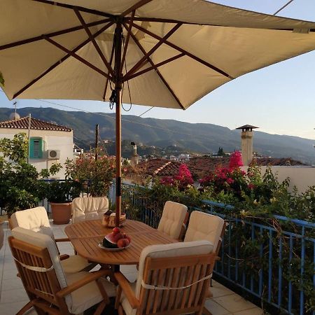 Aquarella-Stylish Veranda Apartment In Centre Of Poros Town Buitenkant foto