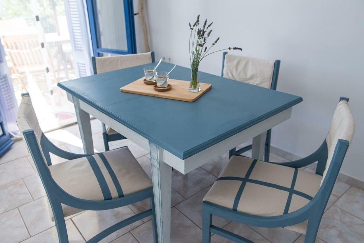 Aquarella-Stylish Veranda Apartment In Centre Of Poros Town Buitenkant foto