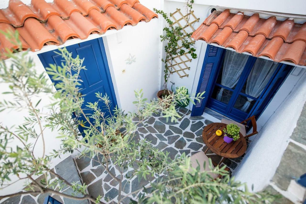 Aquarella-Stylish Veranda Apartment In Centre Of Poros Town Buitenkant foto