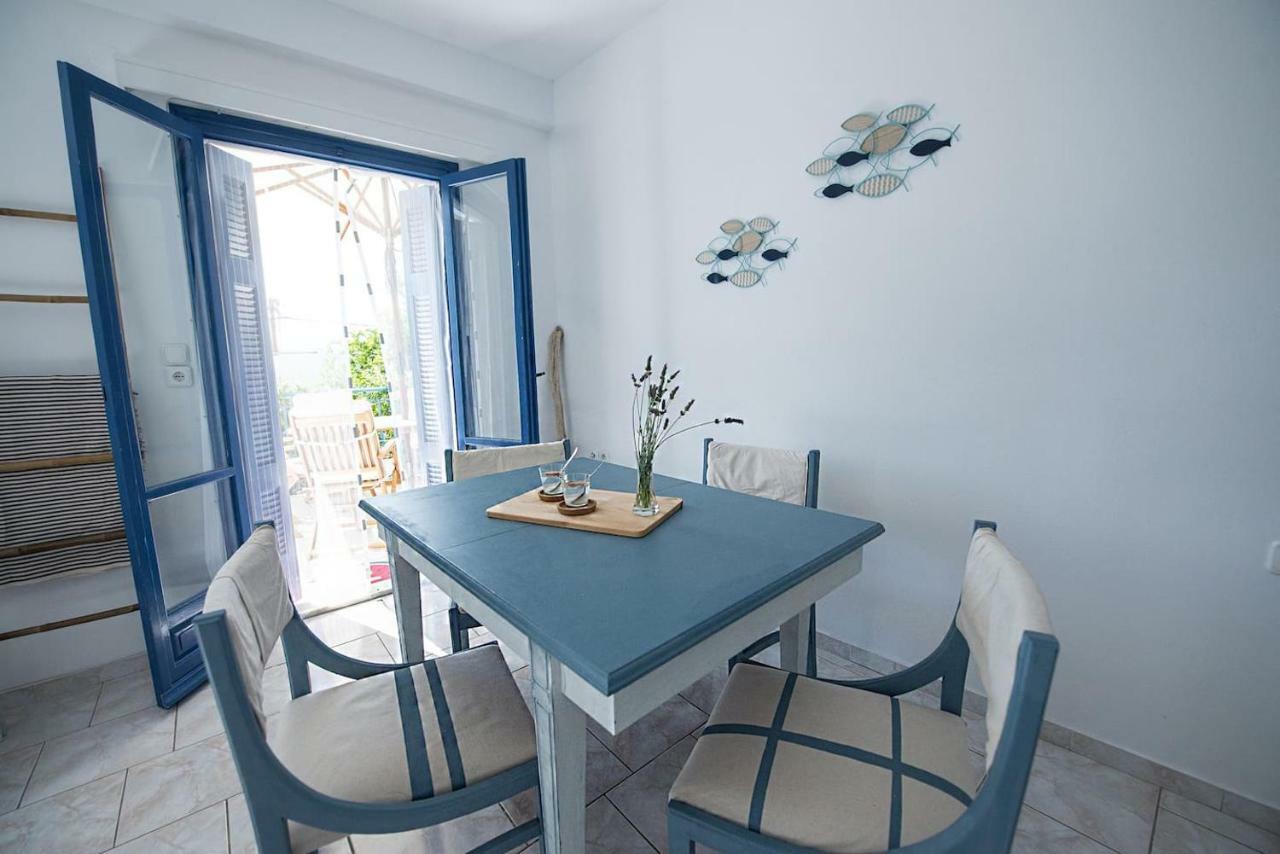 Aquarella-Stylish Veranda Apartment In Centre Of Poros Town Buitenkant foto