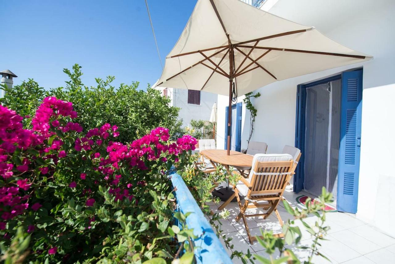 Aquarella-Stylish Veranda Apartment In Centre Of Poros Town Buitenkant foto